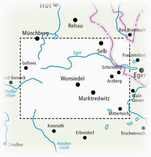 Fichtelgebirge 1:50 000