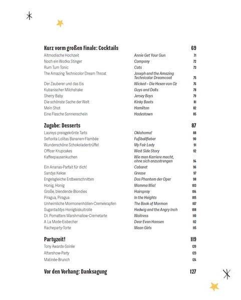 Das Musical-Kochbuch