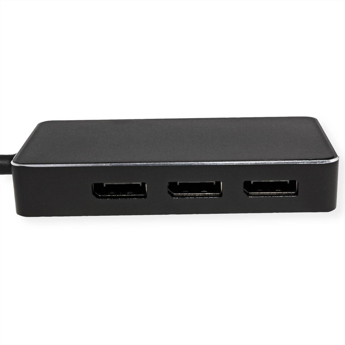 VALUE Multi-Display Adapter USB Typ C - 3x DP, Multi-Stream 4K