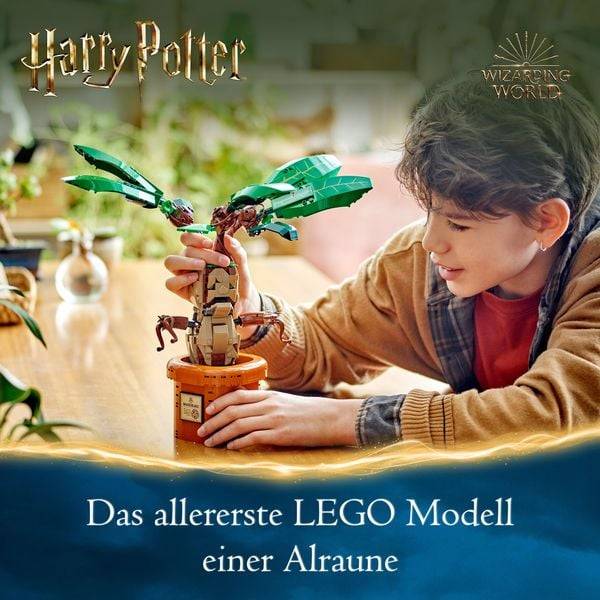 LEGO Harry Potter Zaubertrankpflanze: Alraune, Pflanzen-Spielzeug 76433