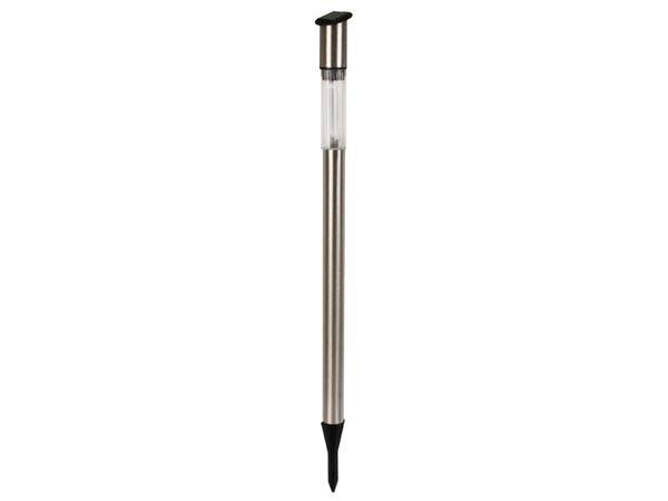 SOLAR-GARTENLEUCHTE mit Edelstahl-Sockel - 70 cm (27.56") - 20 St. im Display