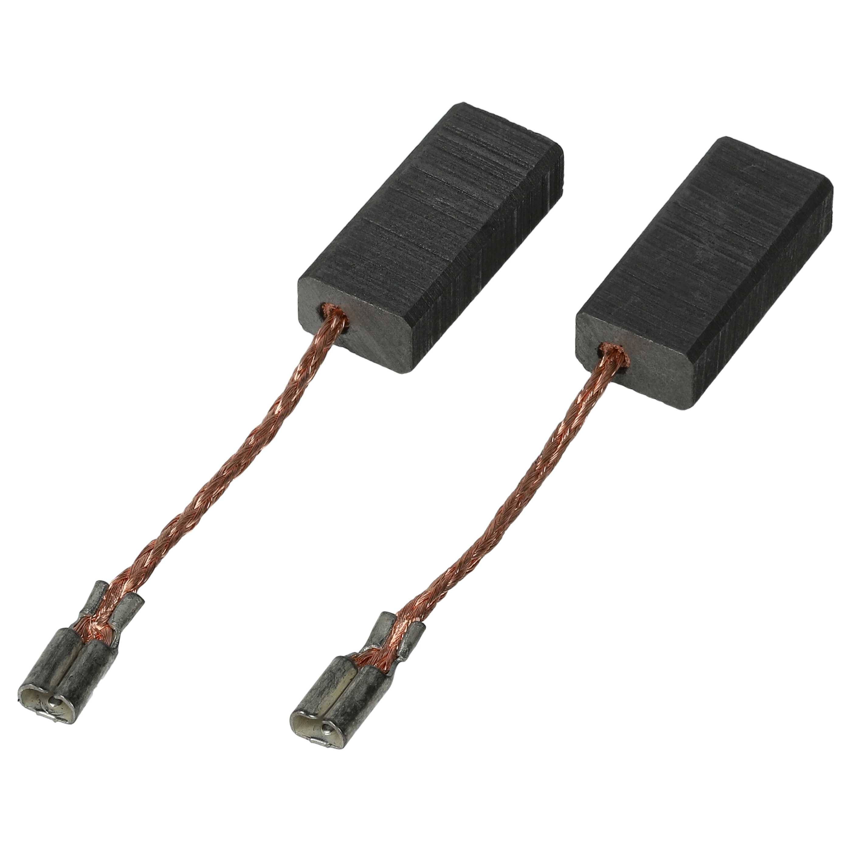 vhbw 2x Kohlebürste 5 x 8 x 17,5 mm kompatibel mit Bosch GWS 8-125 CE 0 601 378 903 Elektrowerkzeug