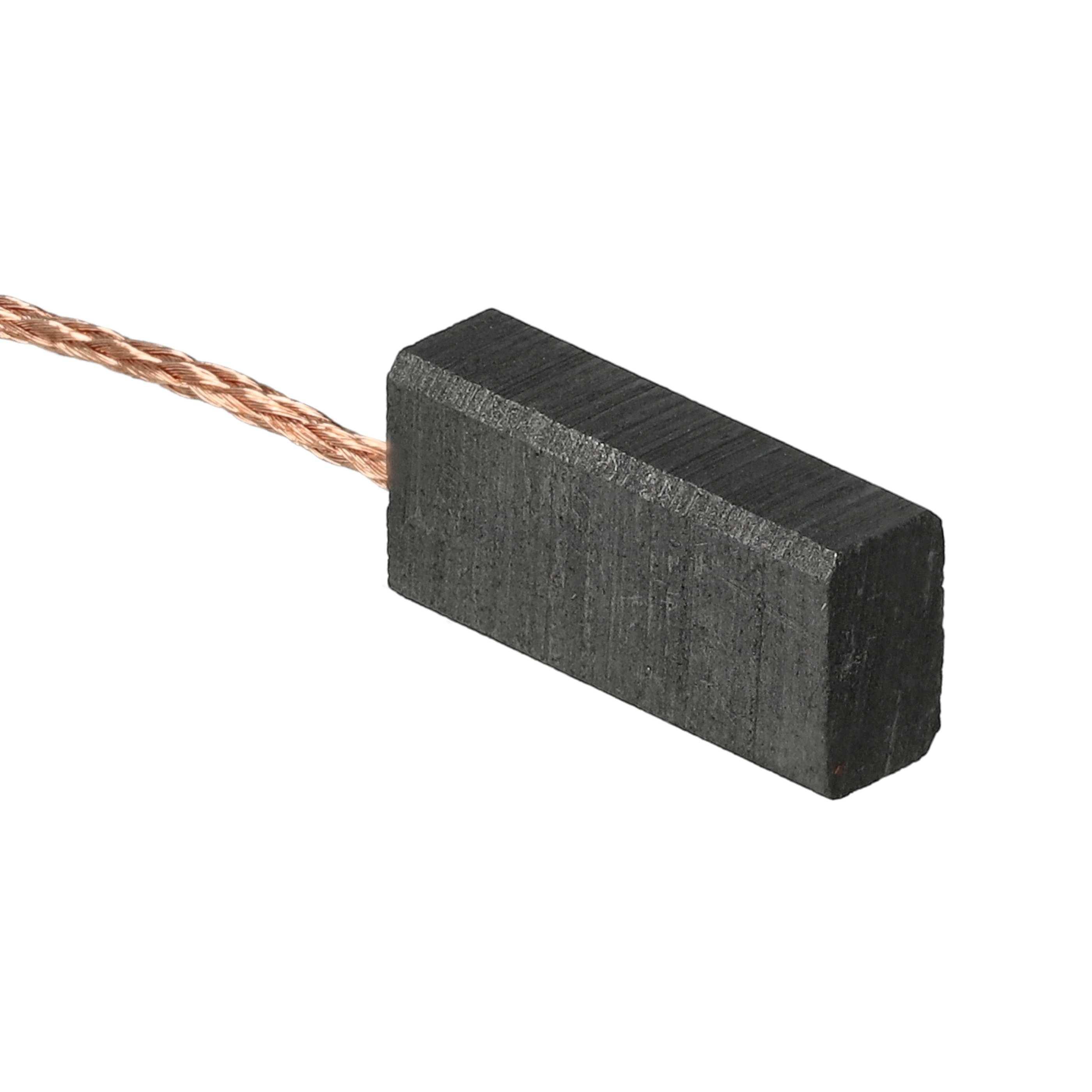vhbw 2x Kohlebürste 5 x 8 x 17,5 mm Ersatz für Bosch 1607014145 für Elektrowerkzeug