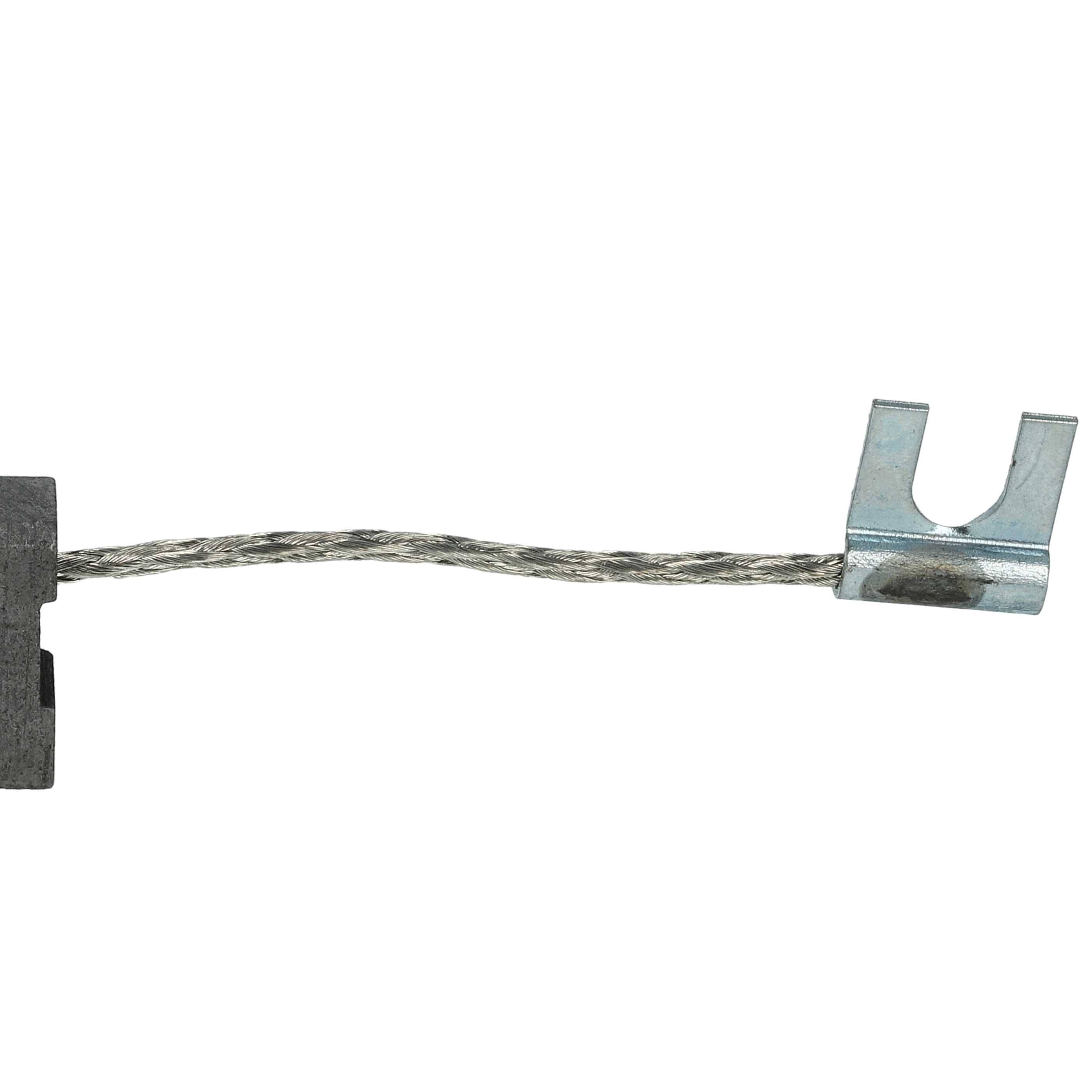vhbw 2x Kohlebürste kompatibel mit Bosch UBH 12/50 1120903.2, 1120903.7, 1120913.7, 1120913.8, 1120903.8, 1120913.2 Elektrowerkzeug