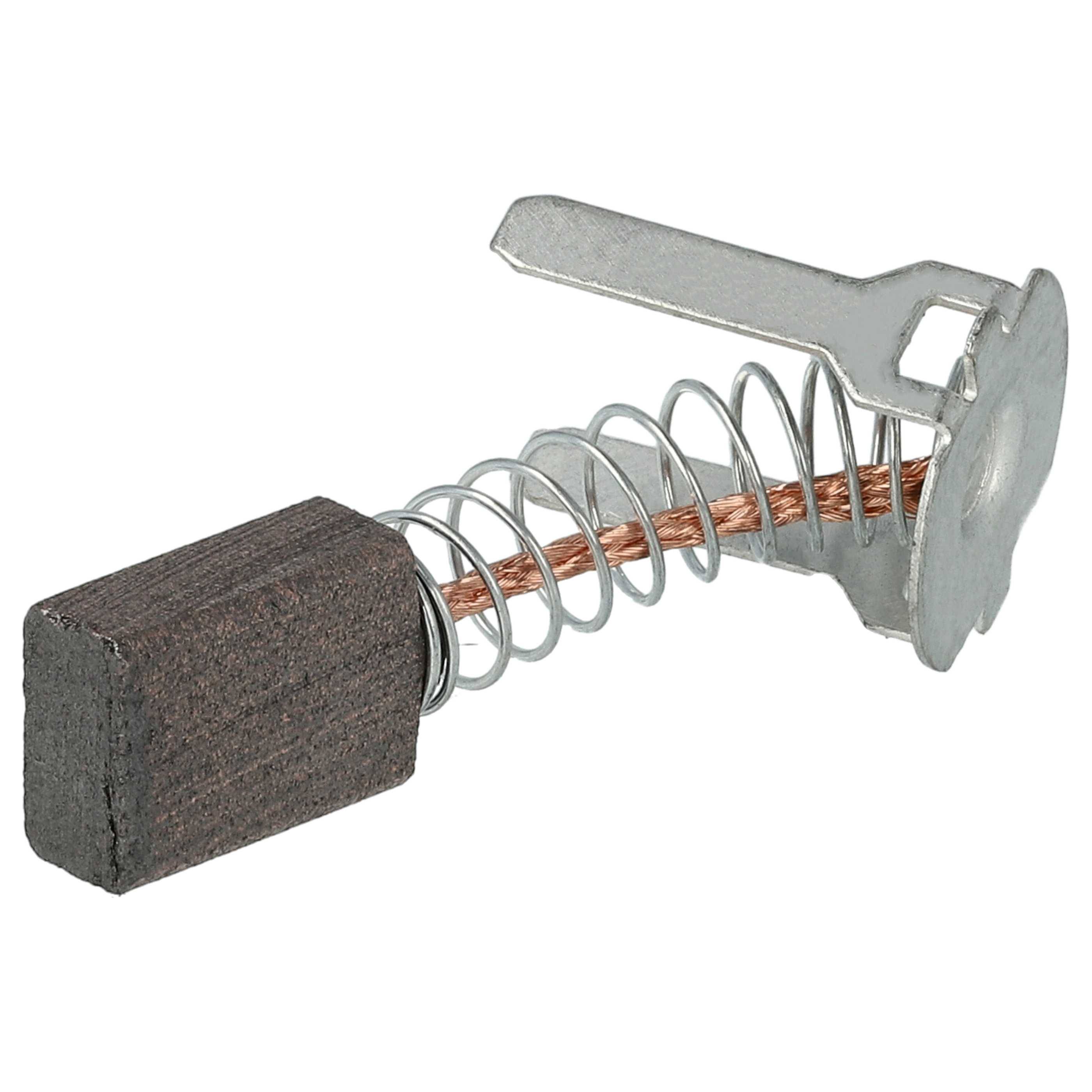 vhbw 2x Kohlebürste 4,4 x 7,9 x 11,2 mm Ersatz für Bosch 1607000CZ1 für Elektrowerkzeug + Feder