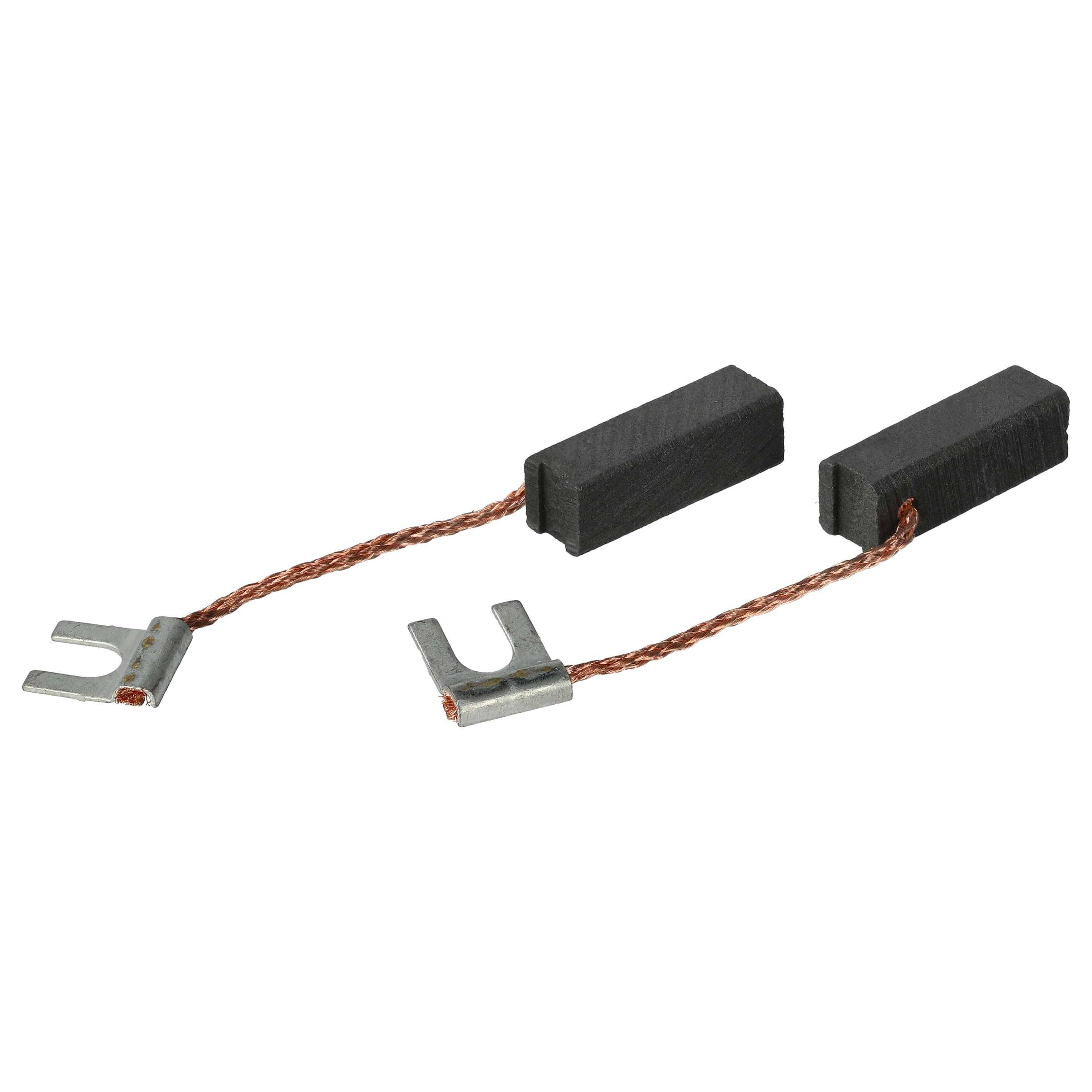 vhbw 2x Kohlebürste kompatibel mit Bosch GBM 16-2 E 0 601 102 138, 0 601 102 141, 0 601 102 142, 0 601 102 134, 0 601 102 137 Elektrowerkzeug