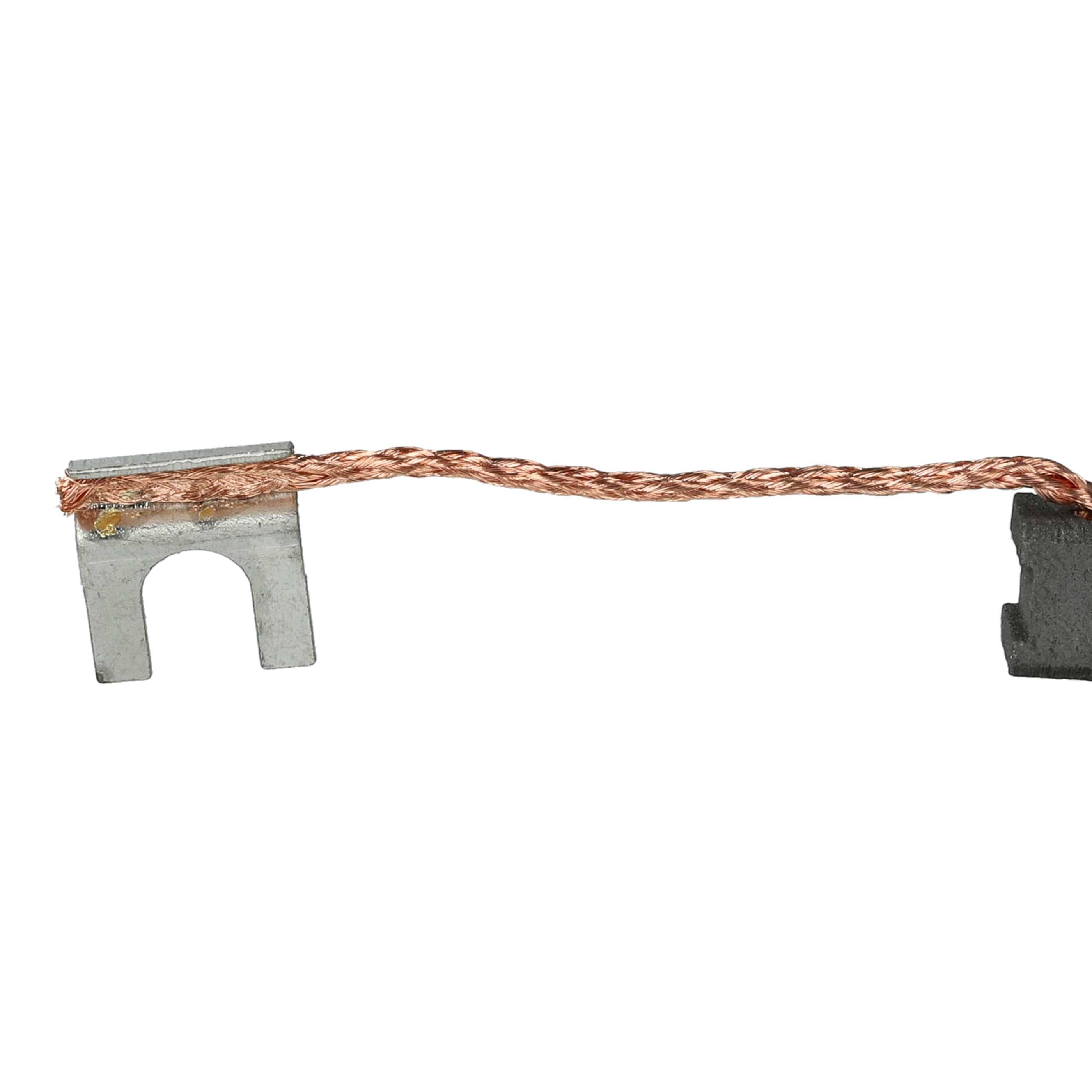 vhbw 2x Kohlebürste kompatibel mit Bosch GBM 16-2 E 0 601 102 138, 0 601 102 141, 0 601 102 142, 0 601 102 134, 0 601 102 137 Elektrowerkzeug