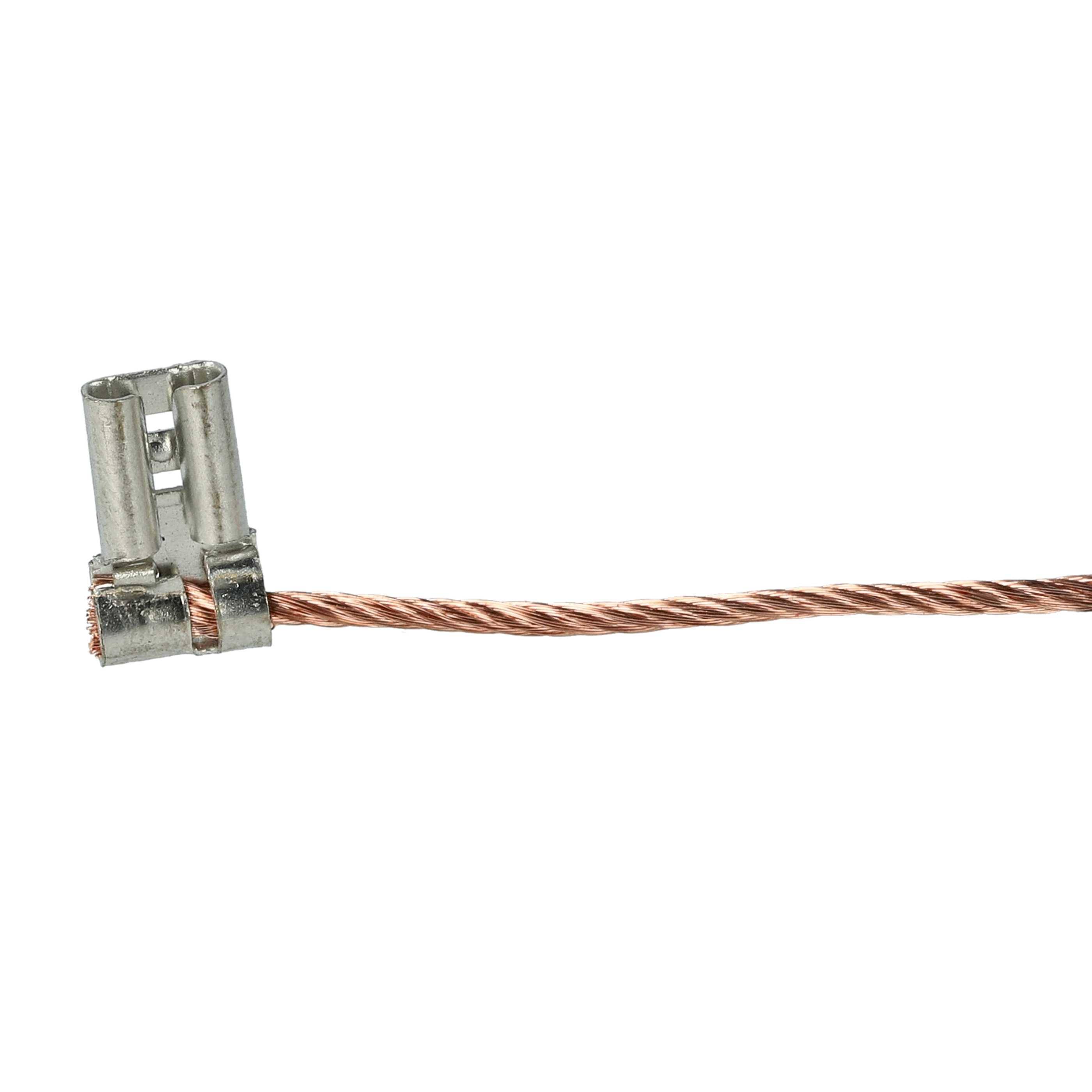 vhbw 2x Kohlebürste kompatibel mit Bosch PKE 40 B 0322723.7, 0322723.9, 0322723.2, 322723.3, 322720.3, 322724.2, 322725 Elektrowerkzeug