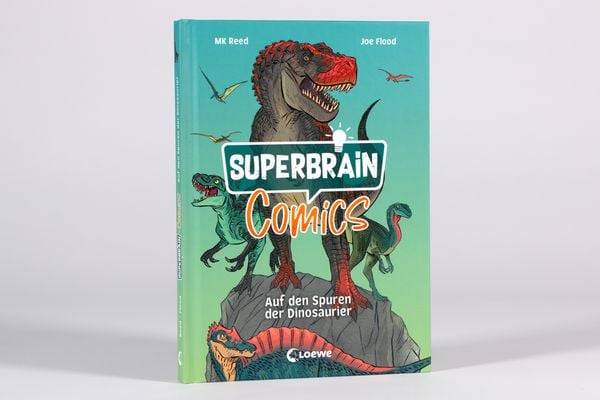 Superbrain-Comics - Auf den Spuren der Dinosaurier
