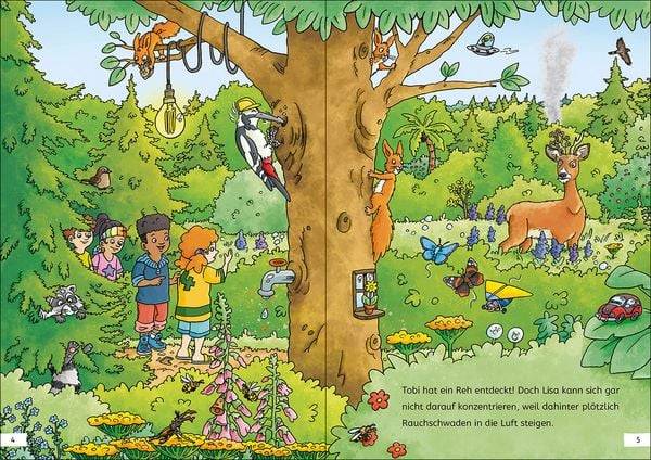 Mein Fehler-Such-Buch - Polizei und Feuerwehr