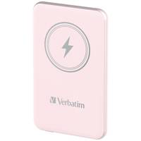 Verbatim Charge 'n' Go - Induktive Power Bank - Magnethalterung - Li-Pol - 5000 mAh - 20 Watt - 2.4 A - Apple 2.4A, Appl