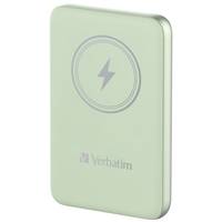 Verbatim Charge 'n' Go - Induktive Power Bank - Magnethalterung - Li-Pol - 10000 mAh - 20 Watt - 2.4 A - Apple 2.4A, App