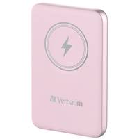 Verbatim Charge 'n' Go - Induktive Power Bank - Magnethalterung - Li-Pol - 10000 mAh - 20 Watt - 2.4 A - Apple 2.4A, App