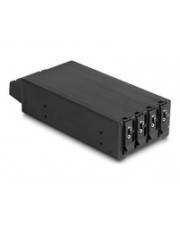 Delock Slim Bay Wechselrahmen für 4 x M.2 NVMe SSD mit SAS SFF-8654