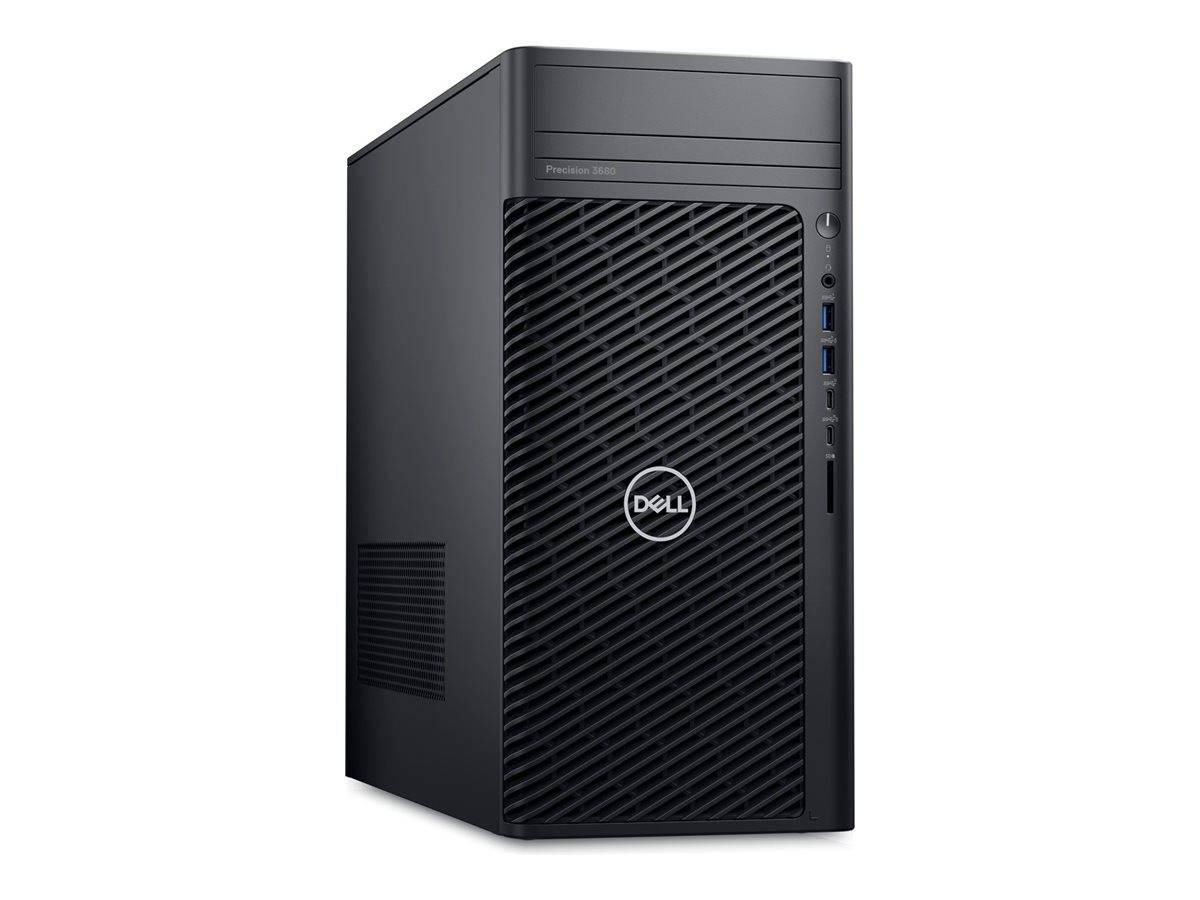 Dell Precision 3680 - Performance Tower - 1 x Core i7 i7-14700 / 2.1 GHz - vPro Enterprise - RAM 16 GB - SSD 512 GB - NV