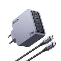 UGREEN - Nexode Pro 160W GaN Charger with USB-C Cable - Netzteil - USB Typ C