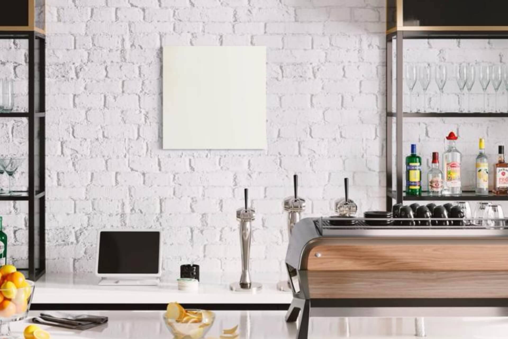 Elektroheizung suna basic Infrarotheizung 400 Watt mit Steckdosenthermostat TS30 von eVARMO