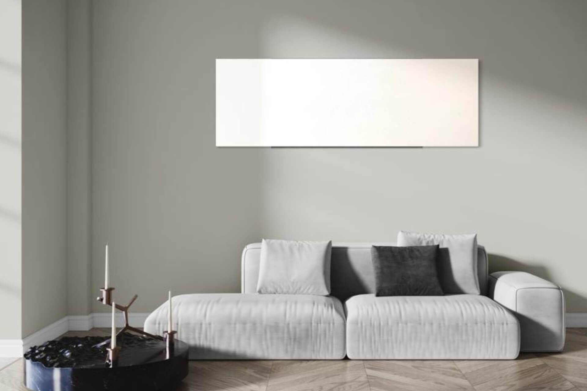 Elektroheizung suna basic Infrarotheizung 1250 Watt mit Steckdosenthermostat TS30 von eVARMO