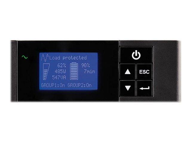 Eaton 5P 1550iR - Gen 2 - USV (Rack - einbaufähig) - Wechselstrom 200/208/220/230/240 V - 1350 Watt - 1550 VA - 1-phasig - 9 Ah - RS-232, USB