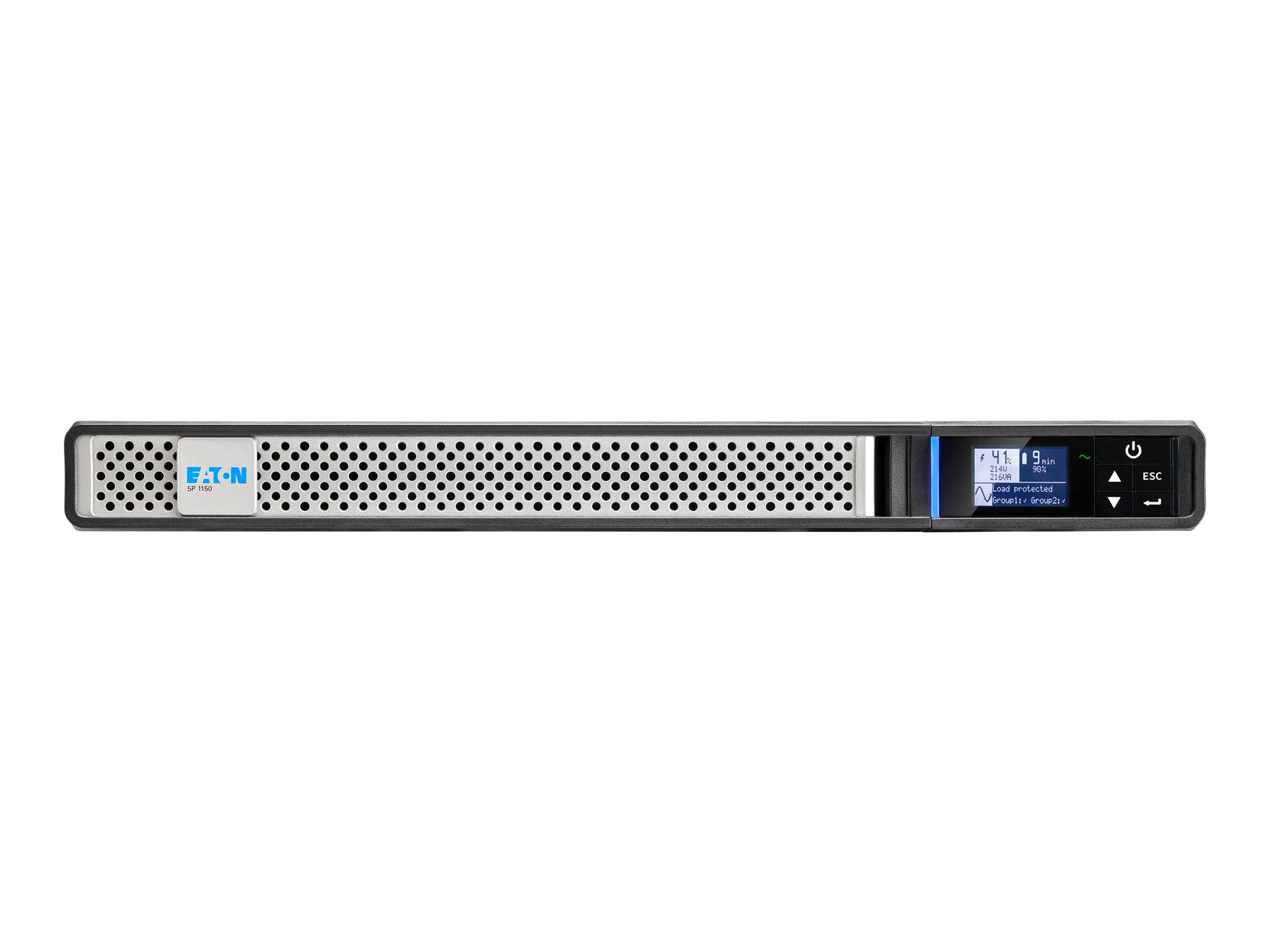 Eaton 5P 1150iR - Gen 2 - USV (Rack - einbaufähig) - Wechselstrom 200/208/220/230/240 V - 920 Watt - 1150 VA - 1-phasig