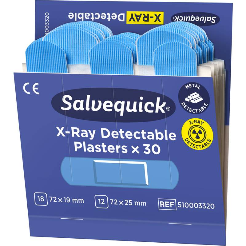 CEDERROTH Salvequick X-Ray Detectable Nachfüllpackung
