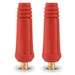 STAHLWERK Schweißkabelstecker 2er Set 9 mm Dorn Messing 10-25 mm² bis 200 A STAHLWERK Schweißkabelstecker 2er Set 9 mm Dorn Messing 10-25 mm² bis 200 A