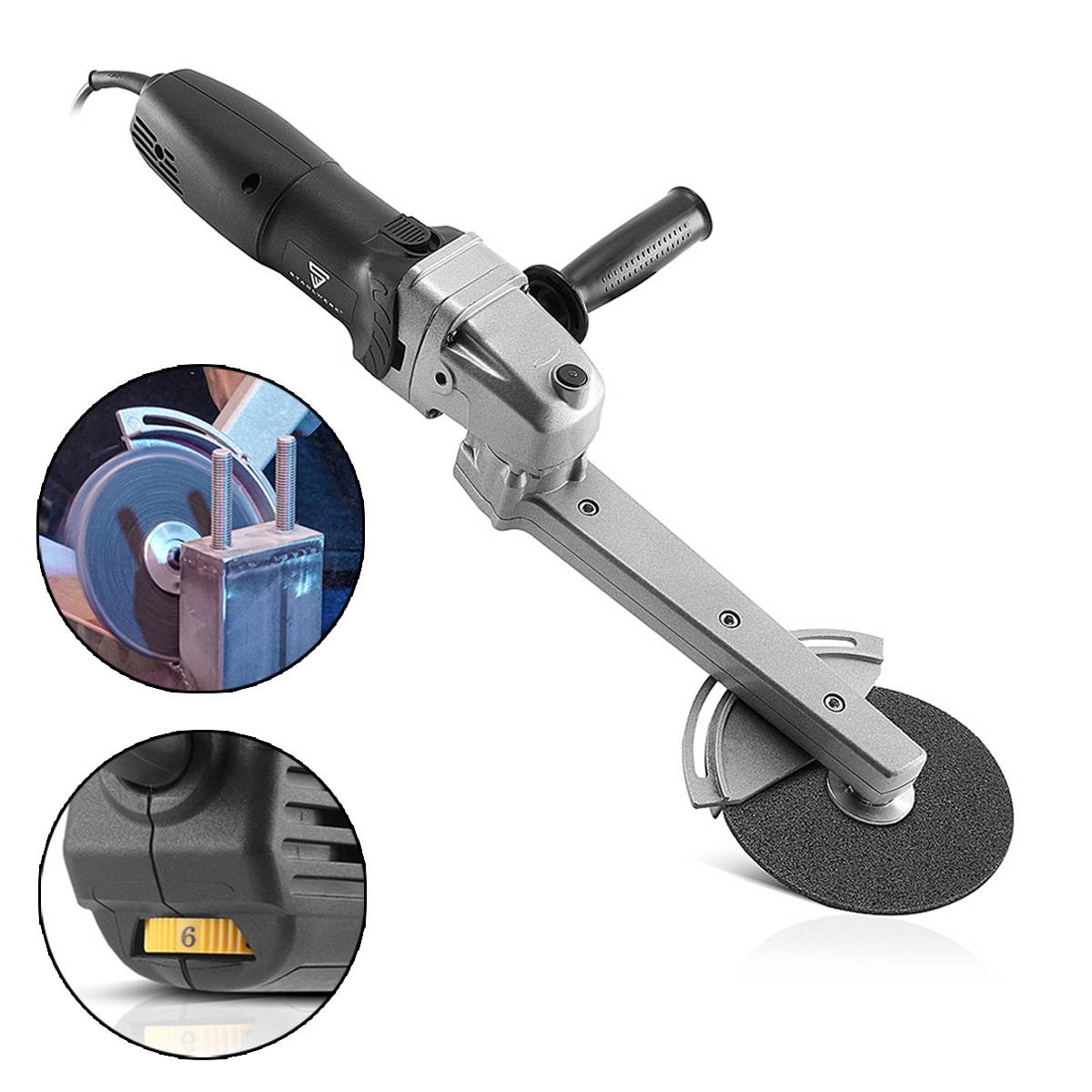 STAHLWERK Kehlnahtschleifer KS-800 ST mit 800 W Leistung Schleifmaschine