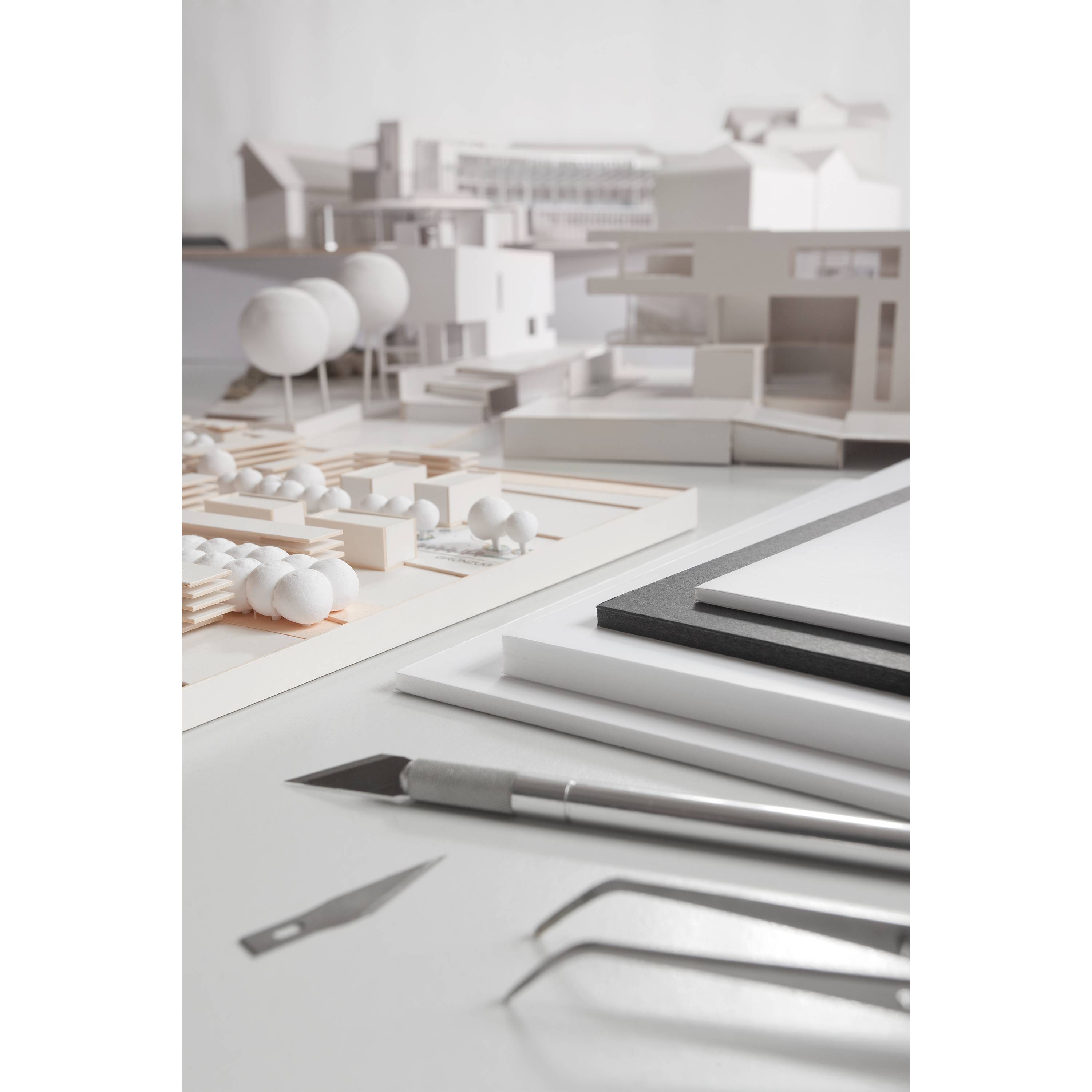 Foam Board 5 mm, A2 weiß, 20 Stk.