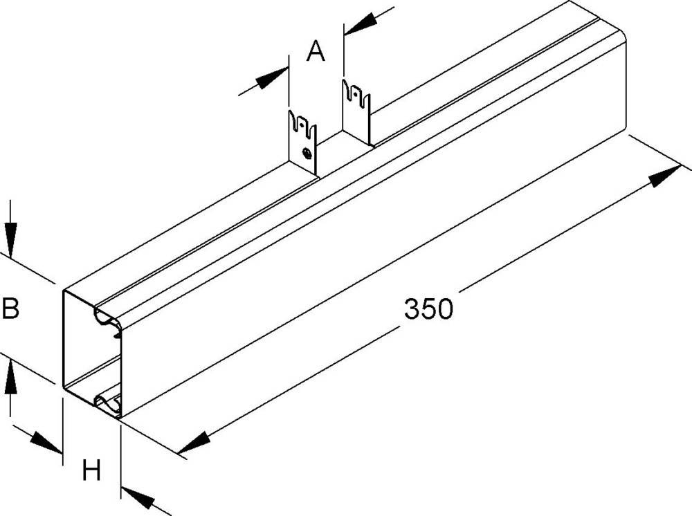 Niedax T-Stück LUT 40.060.040 W