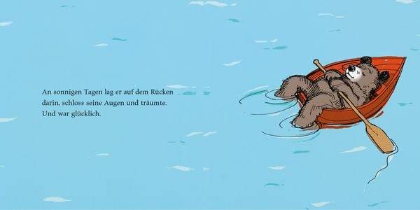 Der kleine Bär und sein kleines Boot