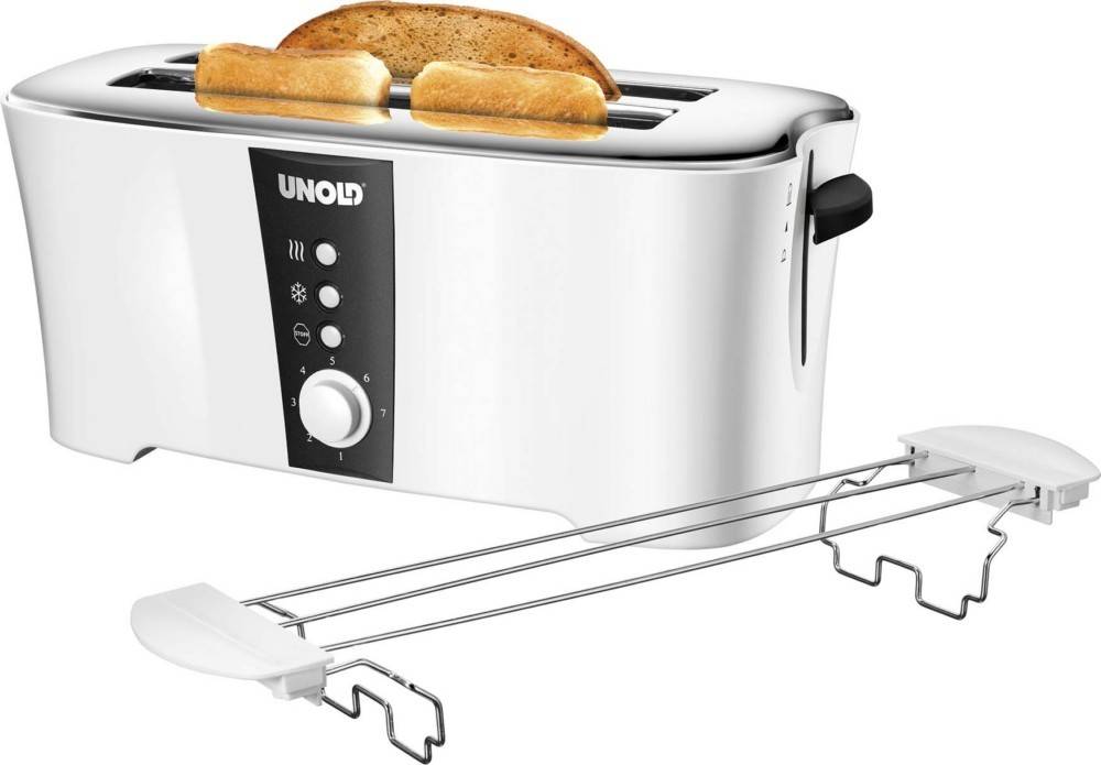 4 Stk. Unold Toaster 38020 ws/sw