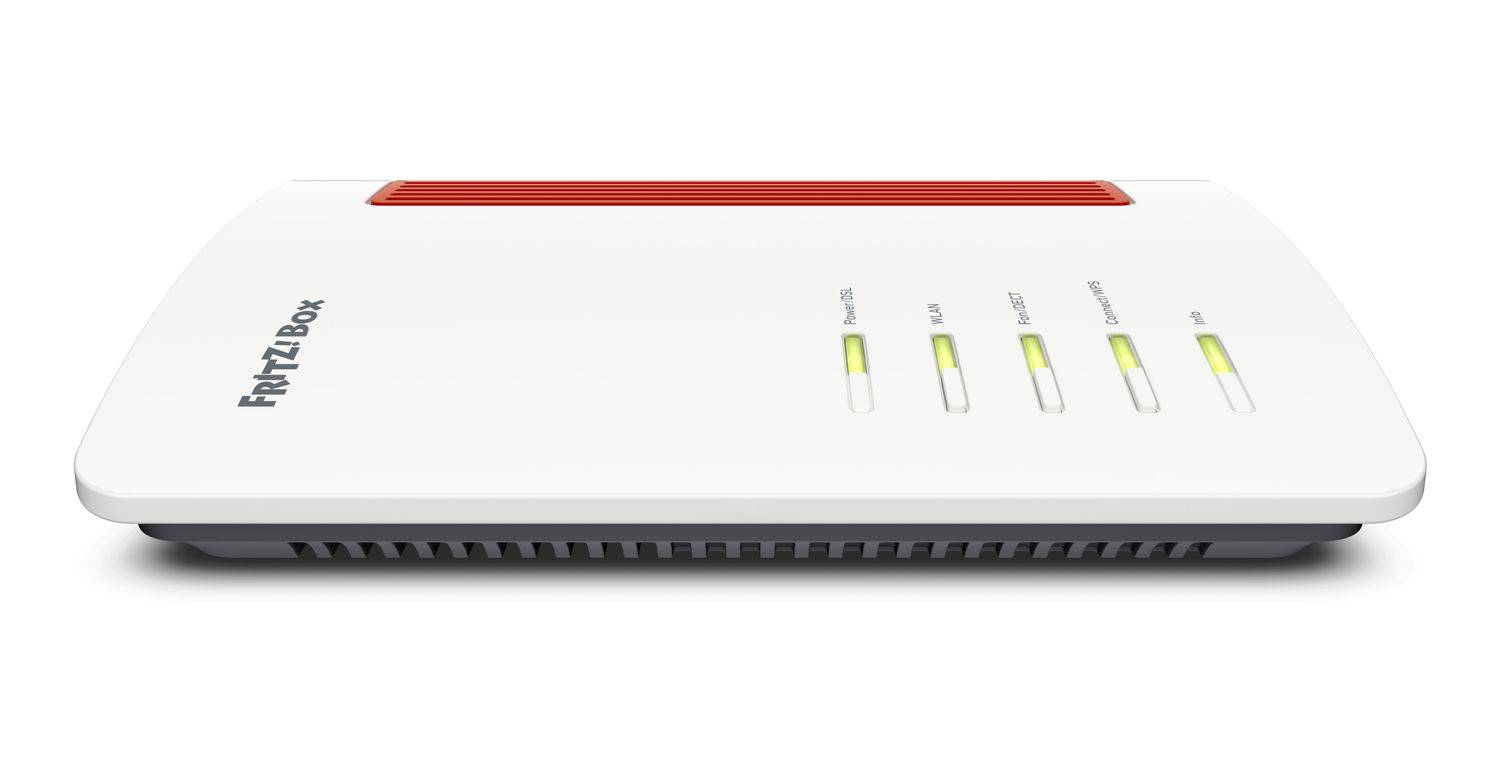 FRITZ! AVM FRITZ!Box 7690 - Wireless Router - DSL-Modem 3-Port-Switch - 1GbE, 2.5GbE, Wi-Fi 7 - Wi-Fi 6 - Dual-Band - VoIP-Telefonadapter (DECT)