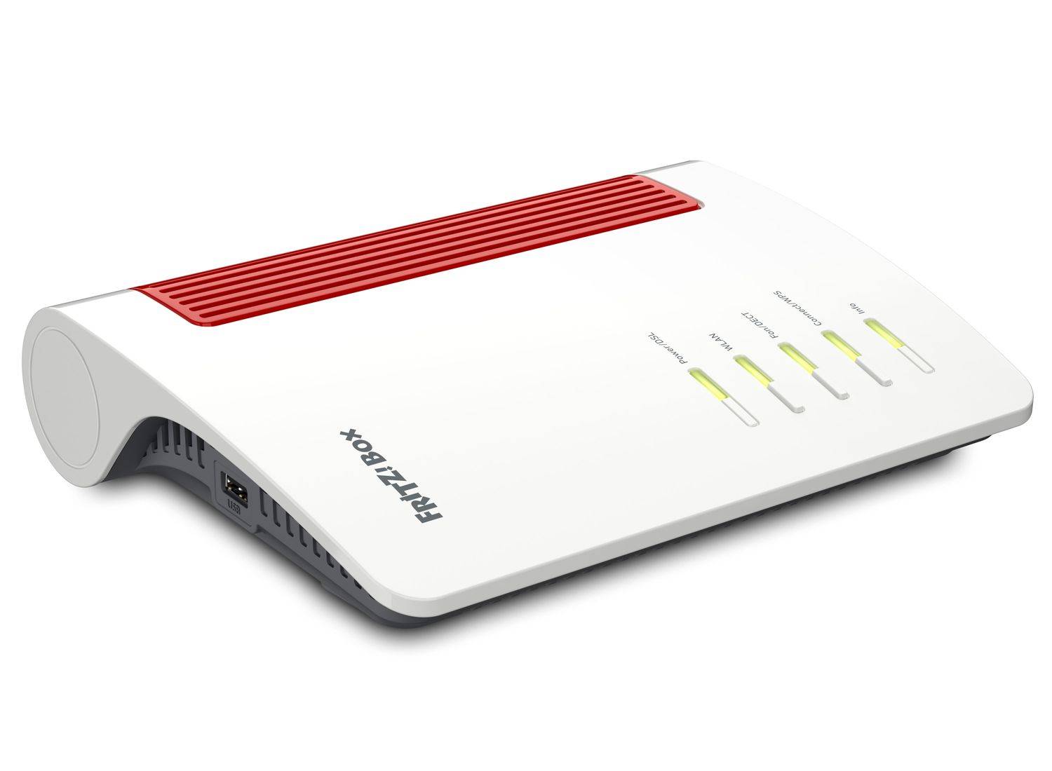 FRITZ! AVM FRITZ!Box 7690 - Wireless Router - DSL-Modem 3-Port-Switch - 1GbE, 2.5GbE, Wi-Fi 7 - Wi-Fi 6 - Dual-Band - VoIP-Telefonadapter (DECT)