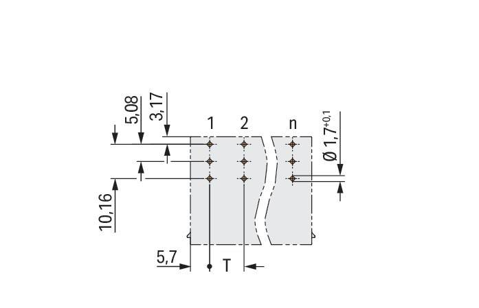 WAGO GmbH & Co. KG THT-Stiftleiste Lötstift 832-3646