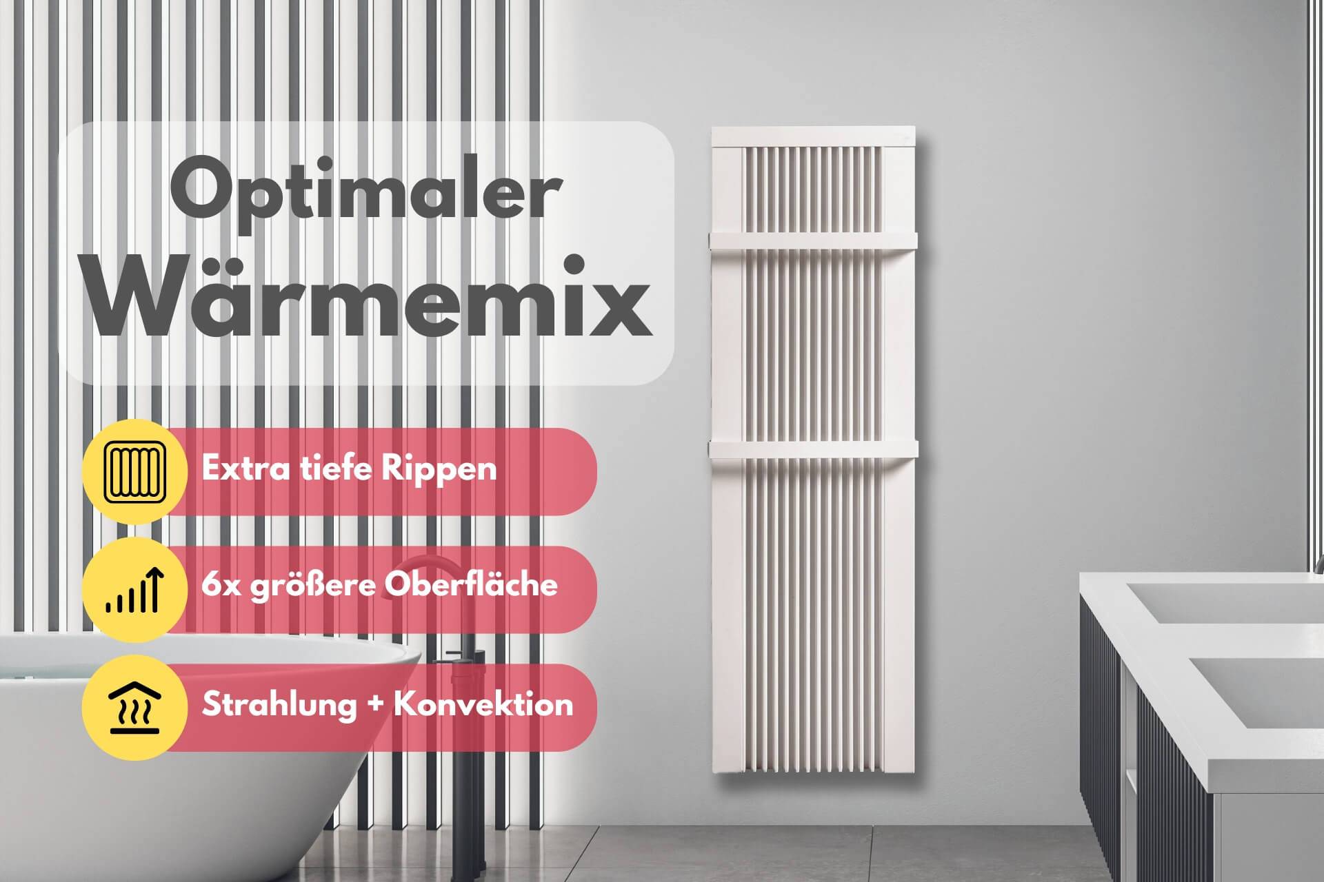 Elektroheizung areo bano hohe Flächenspeicherheizung 1000 Watt - hohe IP24 Flächenspeicherheizungs fürs Bad - digitales Thermostat mit LCD-Display