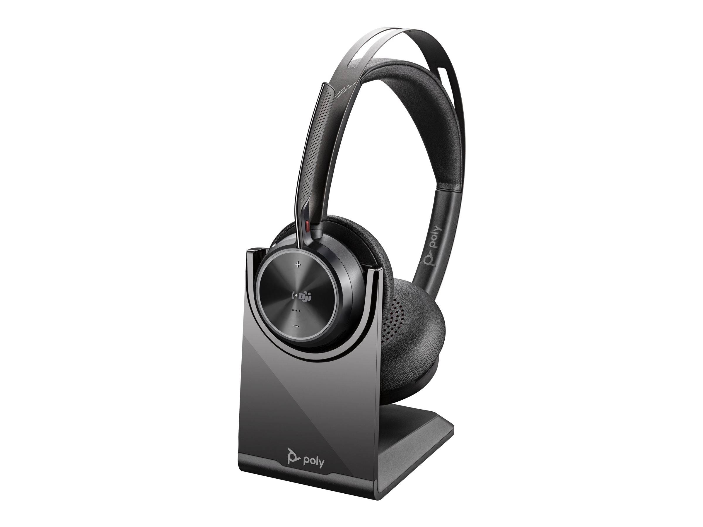HP - Poly Voyager Focus 2 - Headset - On-Ear - Bluetooth