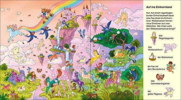 Suche und finde! Einhörner