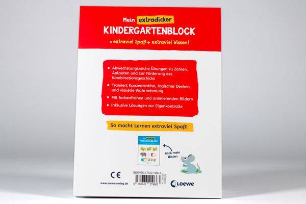 Mein extradicker Kindergartenblock