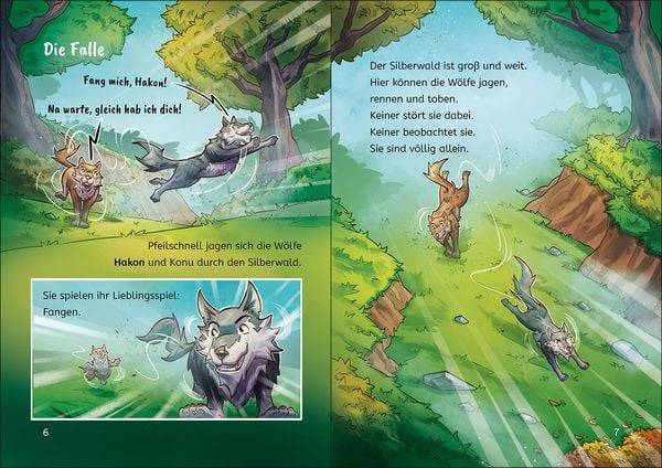 Leselöwen 3. Klasse - Das Duell der Wölfe