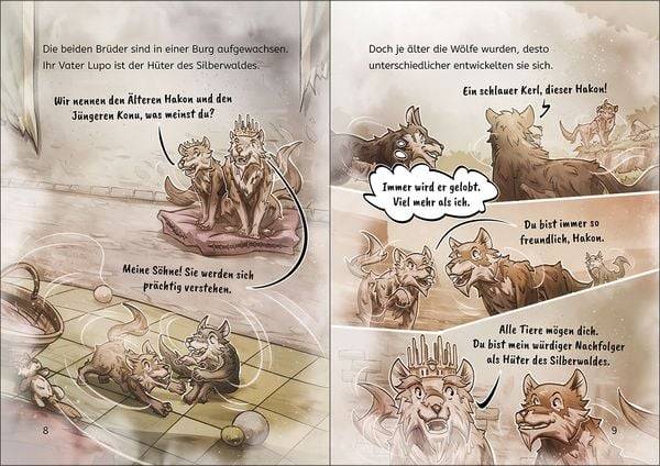 Leselöwen 3. Klasse - Das Duell der Wölfe