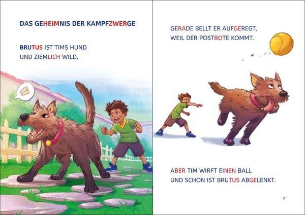 Leselöwen 1. Klasse - Das geheime Gold der Zwerge (Großbuchstabenausgabe)