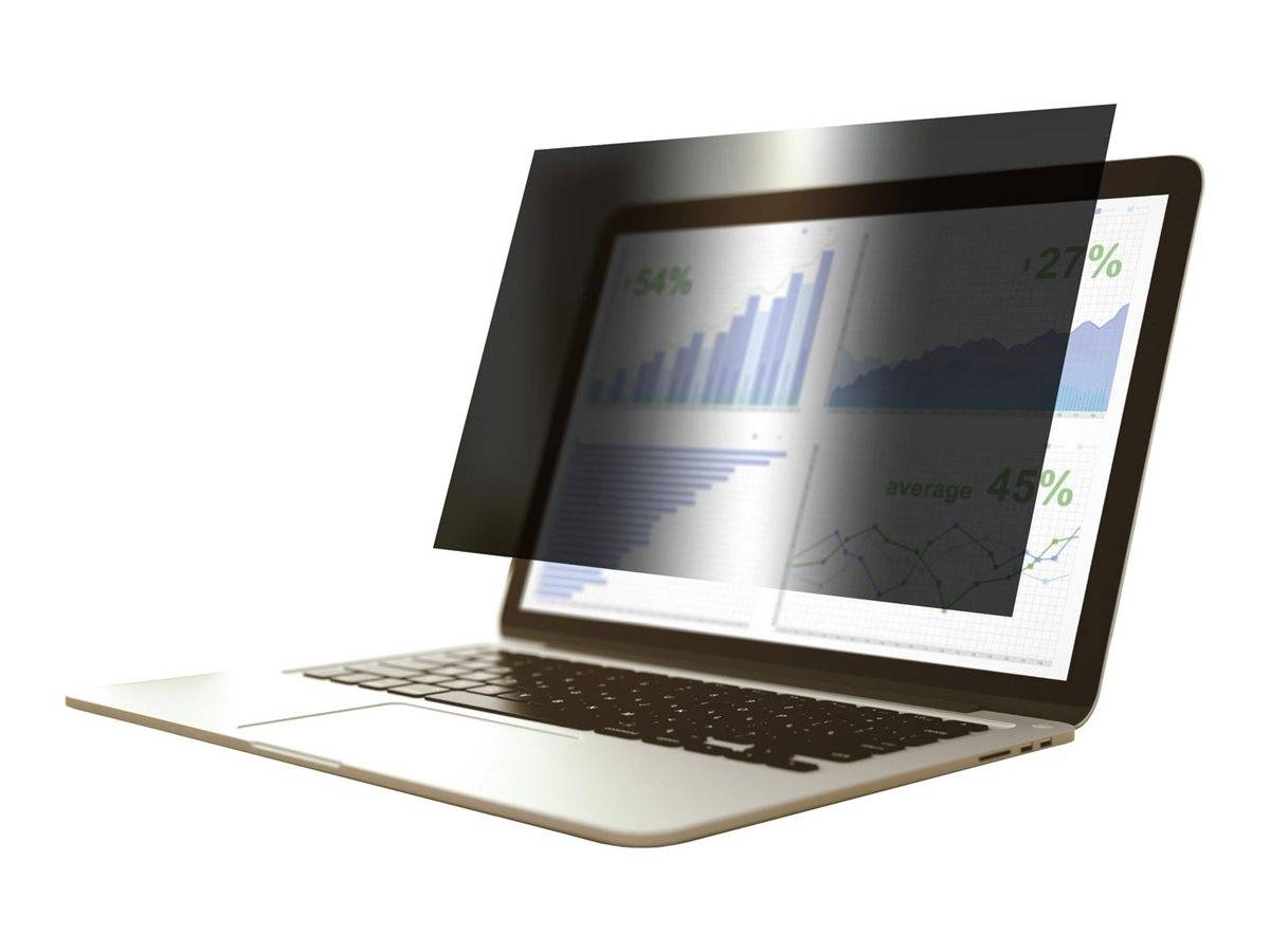 eSTUFF - Blickschutzfilter für Notebook - 2-Wege - entfernbar - klebend - 34.29 cm (13.5")