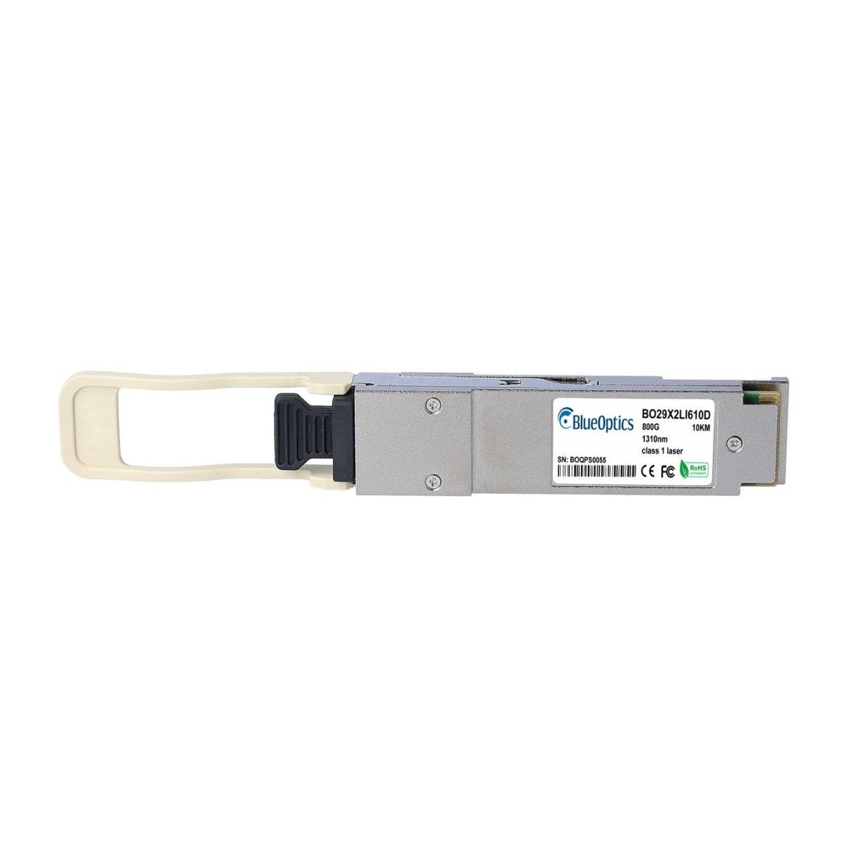 BlueOptics Infortrend 9370CSFP200G-0010 QSFP56 Transceiver, 200GBASE-SR4, Multimode Fiber, 850nm, 100 Meter