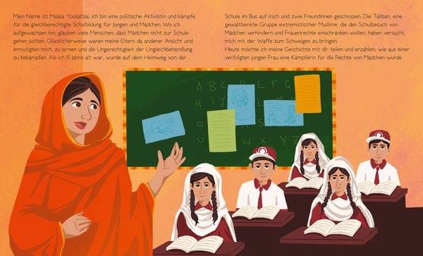 Malala Yousafzai. Total Genial!