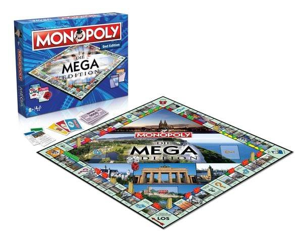 Winning Moves - Monopoly - Mega 2nd Edition