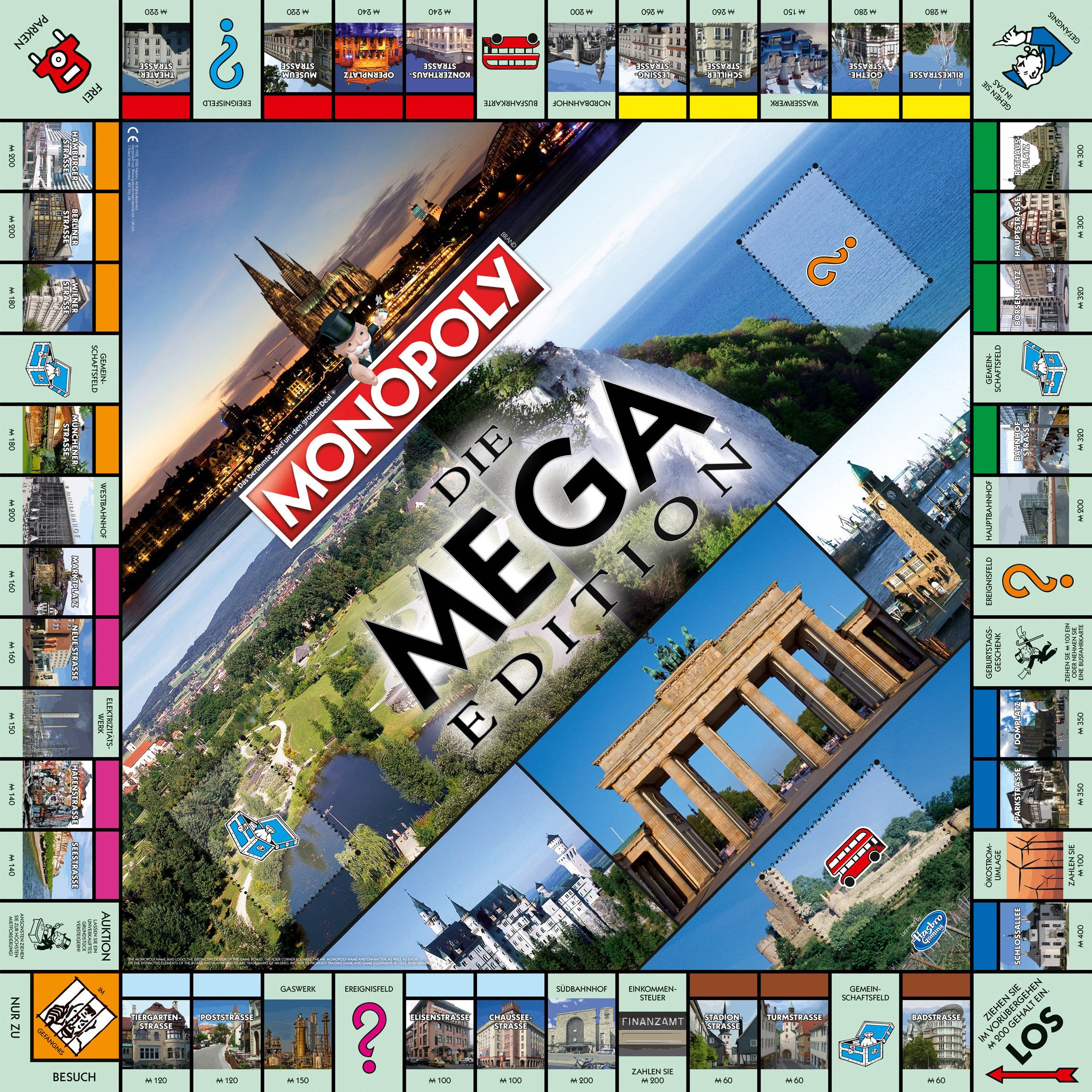 Monopoly Mega 2nd Edition Gesellschaftsspiel Brettspiel Spiel Auflage