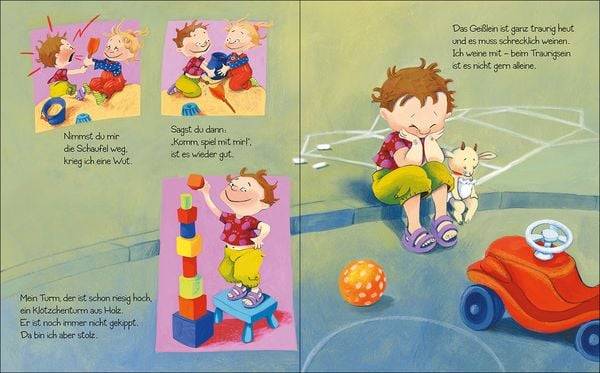 Weinen, lachen, wütend sein - dafür bin ich nicht zu klein!