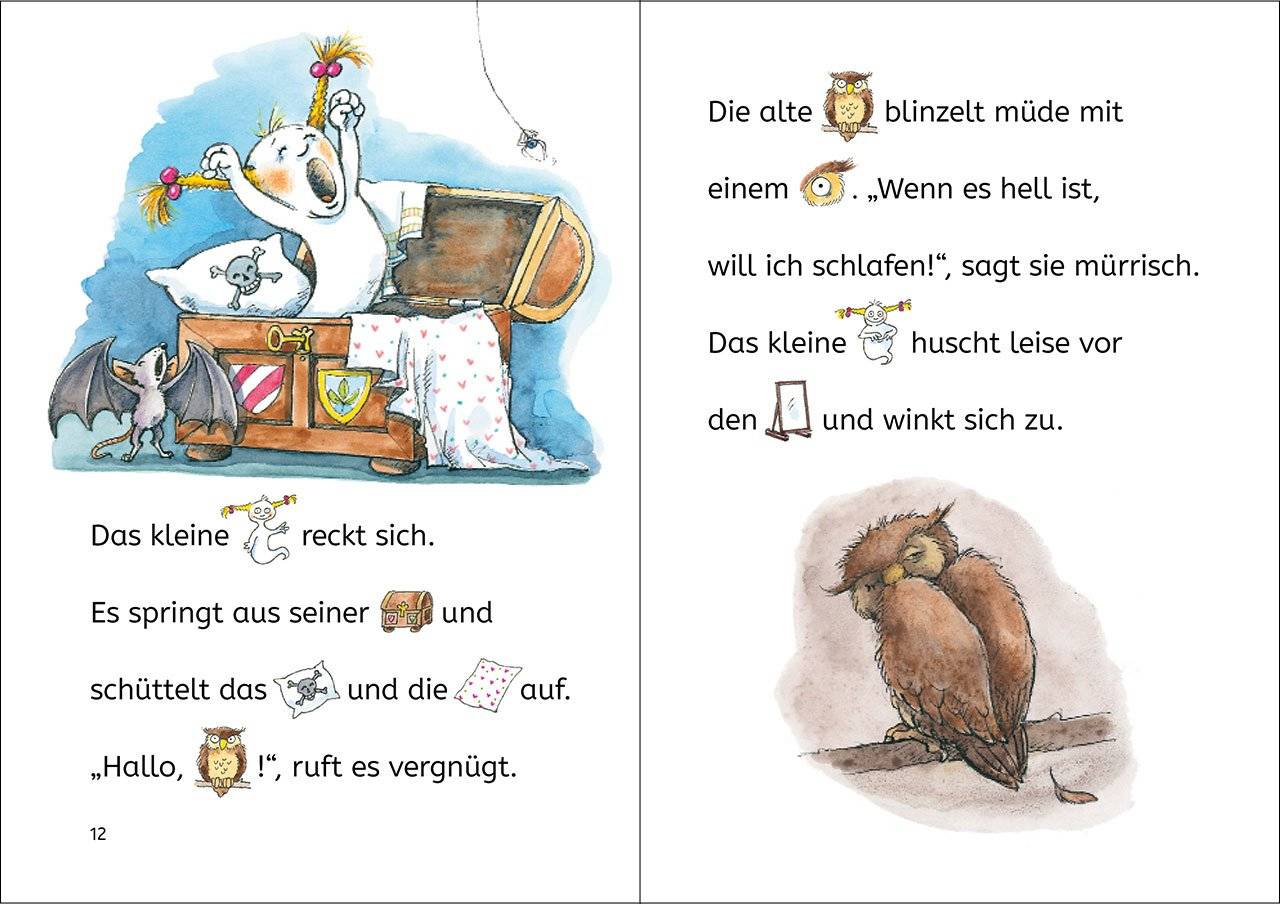 Lesenlernen in 3 Schritten - Die schönsten Gruselgeschichten