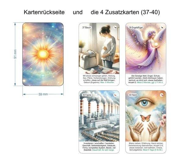 Lenormandkarten Sonnenfunken für Anfänger