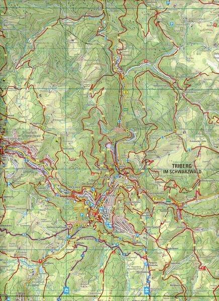 Wanderkarte 1:25 000 Furtwangen i. Schw.